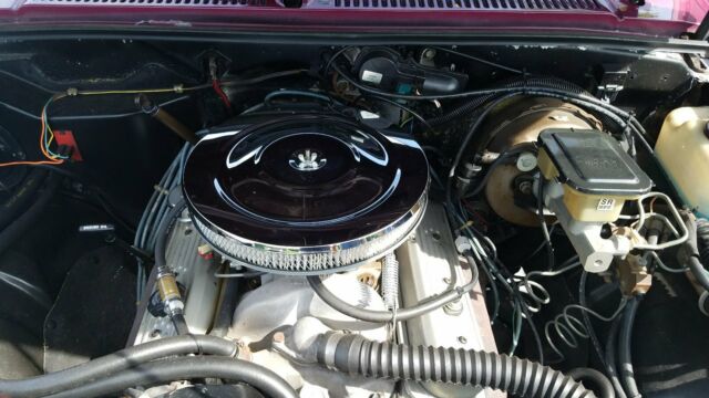 1984 Burgundy Chevrolet S-10 Extended Cab Pickup