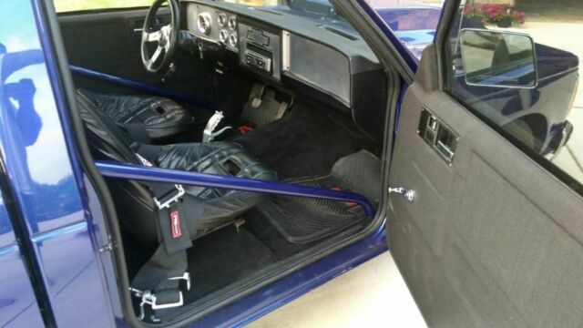 1985 Blue Chevrolet S-10 Standard Cab Pickup