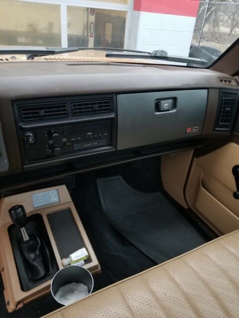 1986 Gold Chevrolet S-10