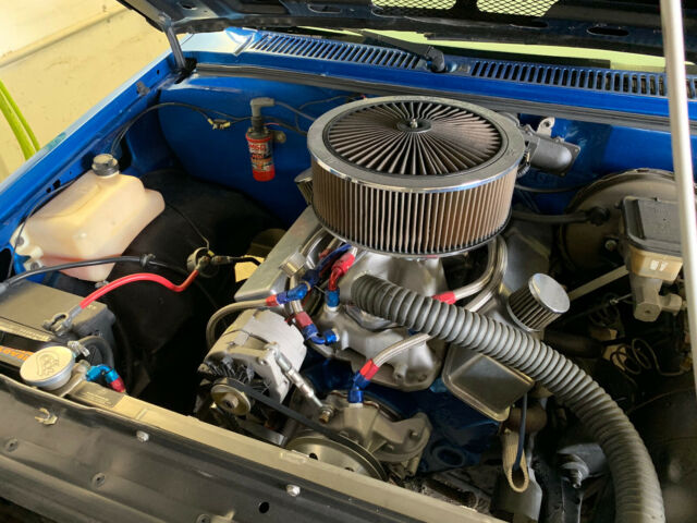 1983 Blue Chevrolet S-10 Standard Cab Pickup