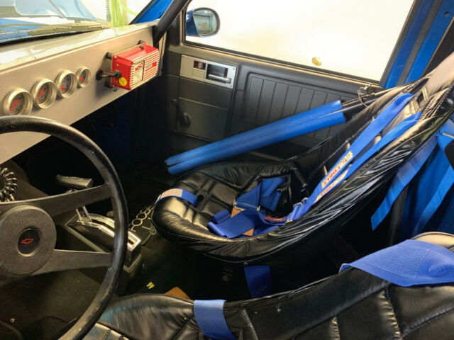 1983 Blue Chevrolet S-10 Standard Cab Pickup