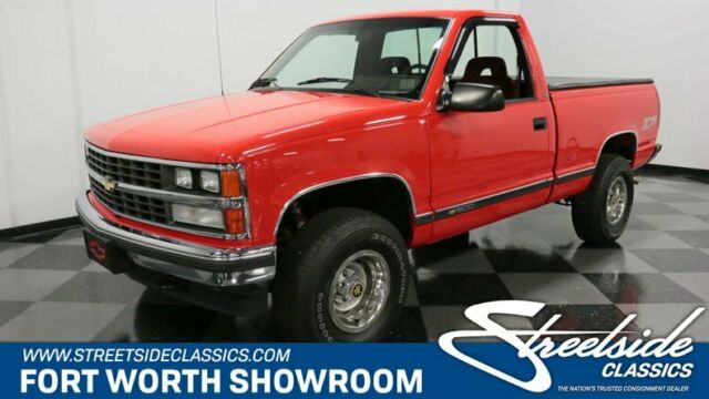 1989 Red Chevrolet Silverado 1500 Pickup Truck