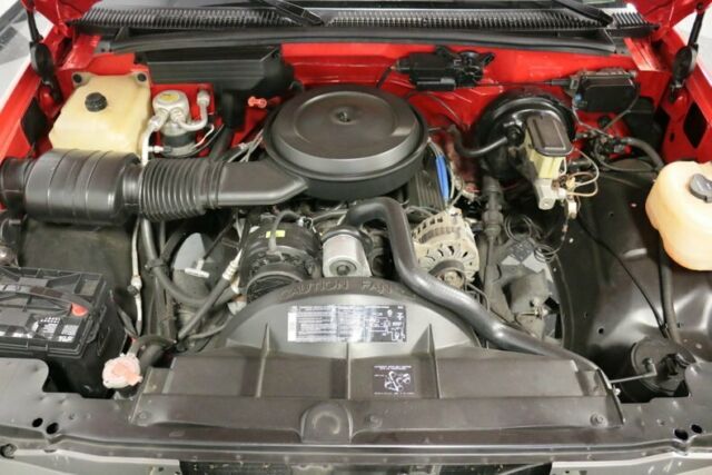 1989 Red Chevrolet Silverado 1500 Pickup Truck