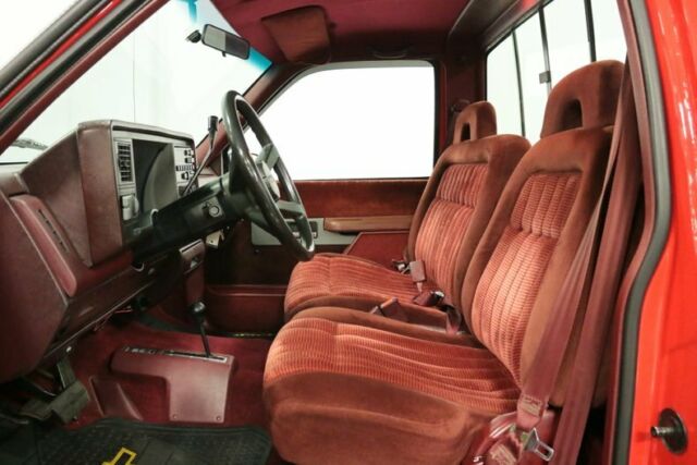 1989 Red Chevrolet Silverado 1500 Pickup Truck