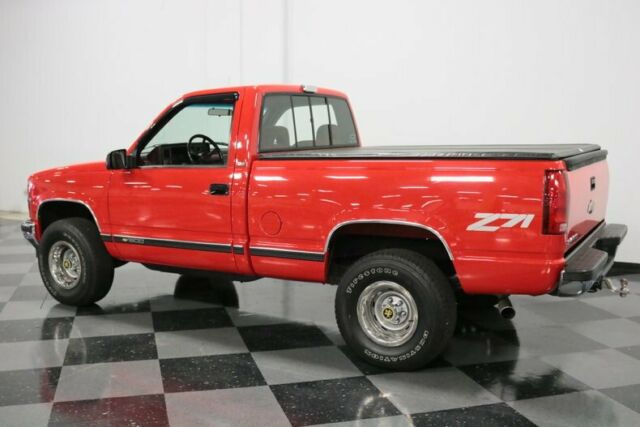 1989 Red Chevrolet Silverado 1500 Pickup Truck