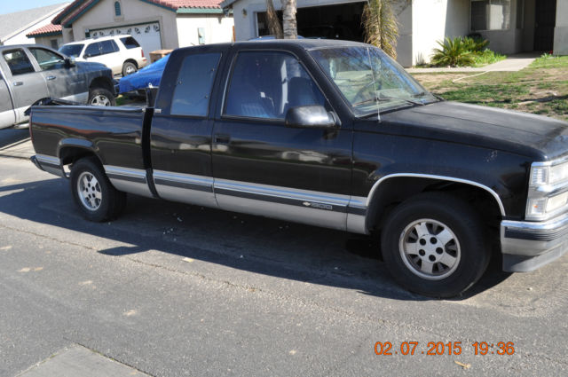 1994 Black Chevrolet Silverado 1500 Crew Cab Pickup