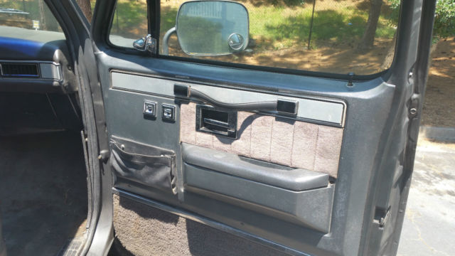 1984 flat black Chevrolet C/K Pickup 1500 Pickup Truck