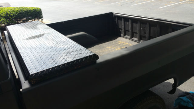 1984 flat black Chevrolet C/K Pickup 1500 Pickup Truck