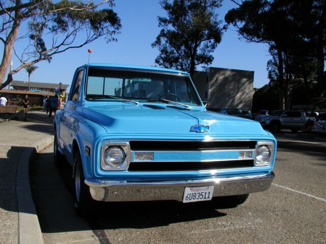 1969 Blue Chevrolet C-10 Standard Cab Pickup
