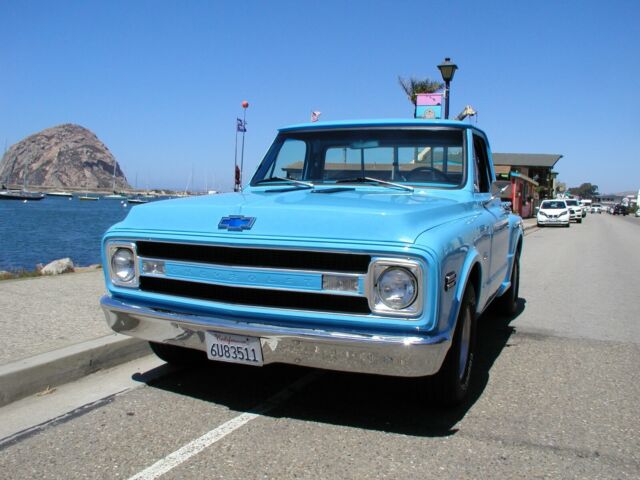 1969 Blue Chevrolet C-10 Standard Cab Pickup