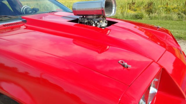 1975 Red Chevrolet Monza Coupe