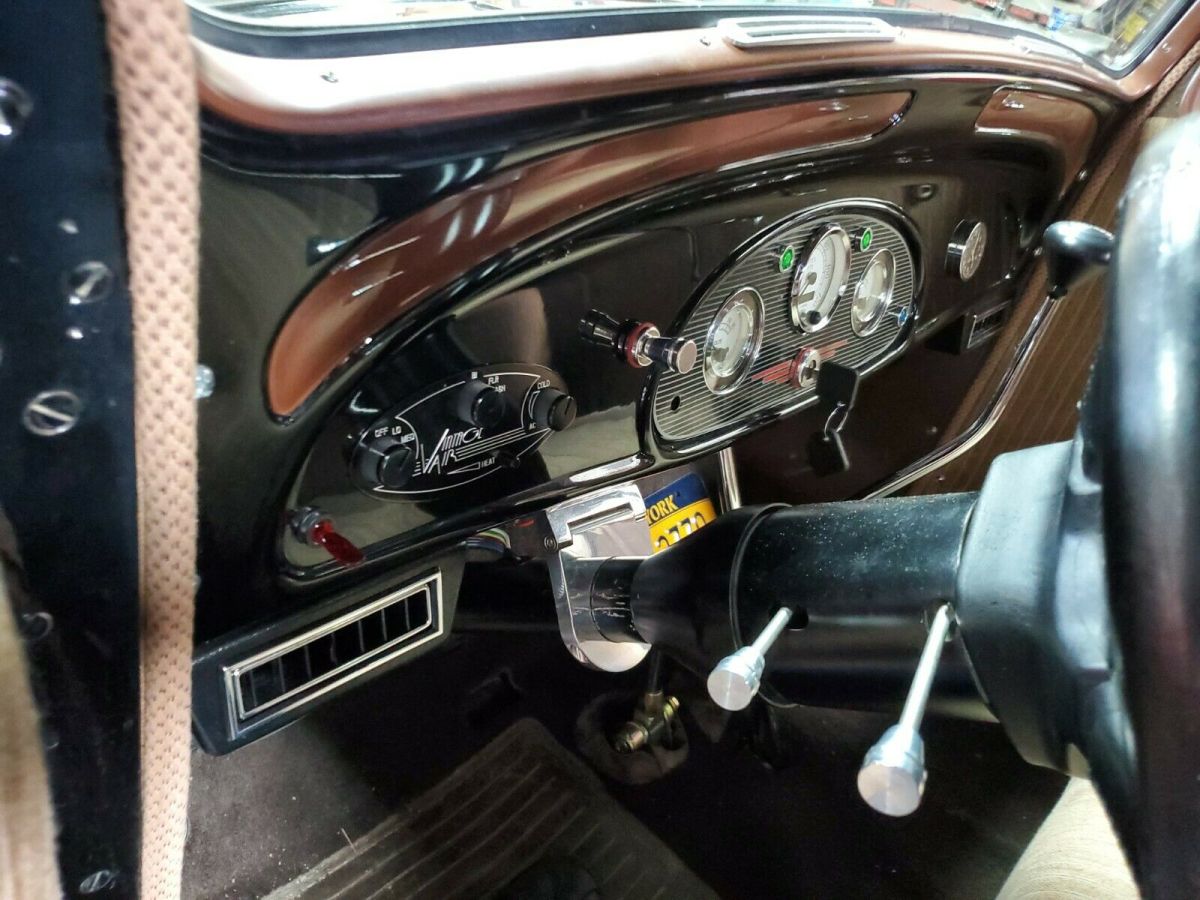 1935 Black Chevrolet Chevy 5 widow coupe Coupe