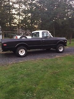 1971 Black Chevrolet C-10 Standard Cab Pickup