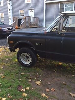 1971 Black Chevrolet C-10 Standard Cab Pickup