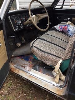 1971 Black Chevrolet C-10 Standard Cab Pickup