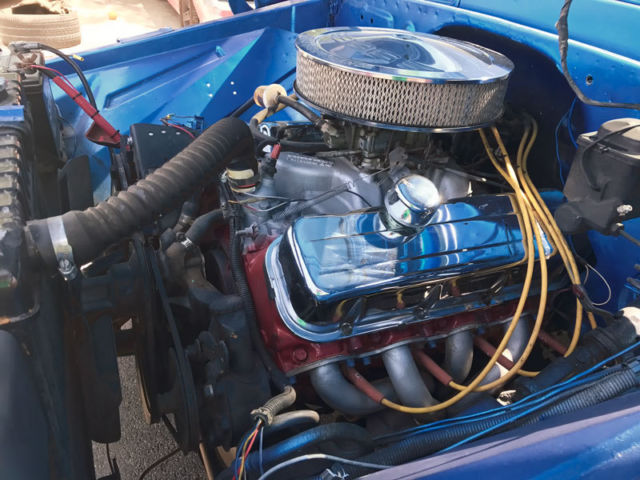 1963 Blue Chevrolet C-10 Standard Cab Pickup