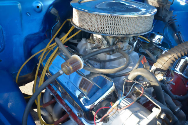 1963 Blue Chevrolet C-10 Standard Cab Pickup