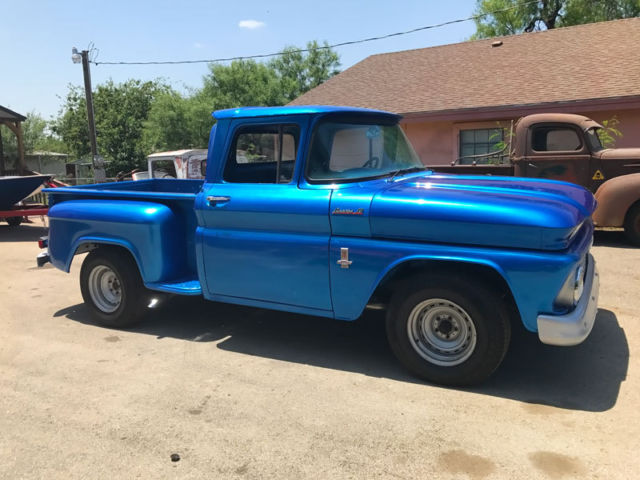 1963 Blue Chevrolet C-10 Standard Cab Pickup