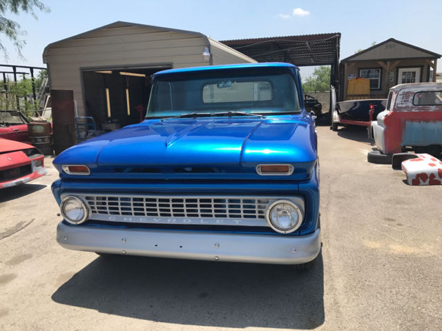 1963 Blue Chevrolet C-10 Standard Cab Pickup