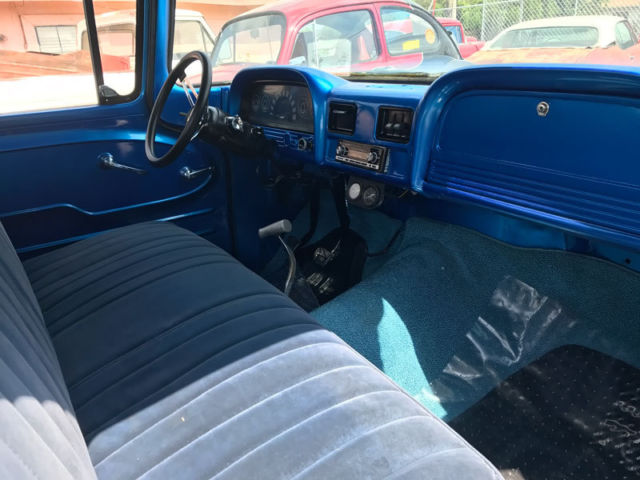1963 Blue Chevrolet C-10 Standard Cab Pickup