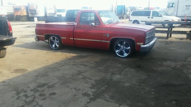 1982 Red Chevrolet Other Pickups custom