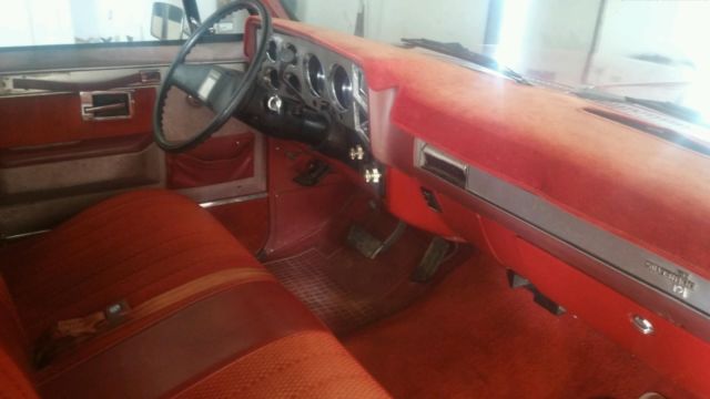 1982 Red Chevrolet Other Pickups custom