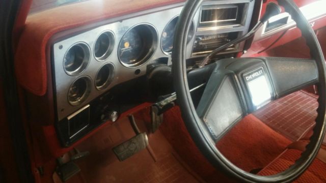 1982 Red Chevrolet Other Pickups custom
