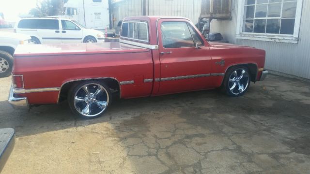 1982 Red Chevrolet Other Pickups custom