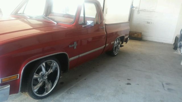 1982 Red Chevrolet Other Pickups custom