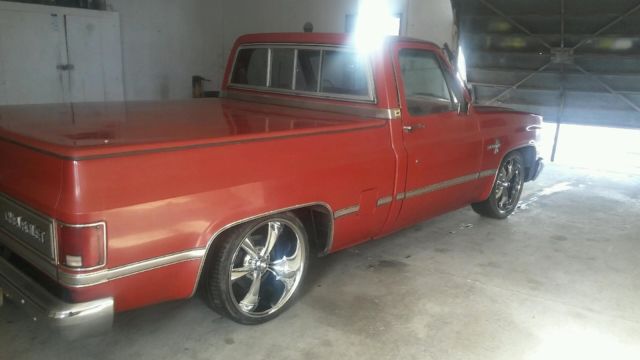 1982 Red Chevrolet Other Pickups custom