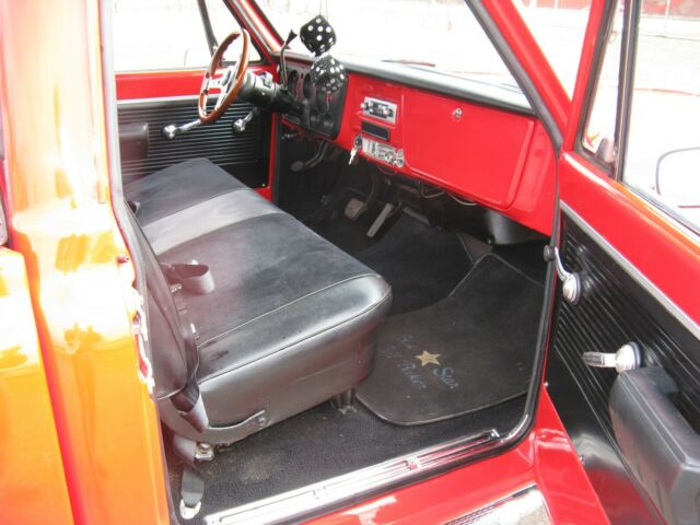 1972 Red Chevrolet C-10 Standard Cab Pickup