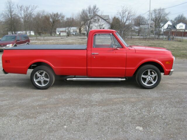 1972 Red Chevrolet C-10 Standard Cab Pickup