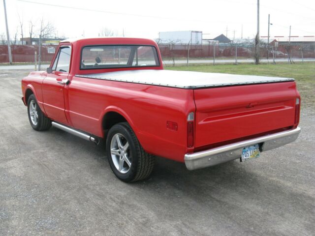 1972 Red Chevrolet C-10 Standard Cab Pickup