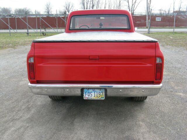 1972 Red Chevrolet C-10 Standard Cab Pickup