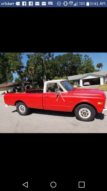 1970 Red Chevrolet Other Pickups
