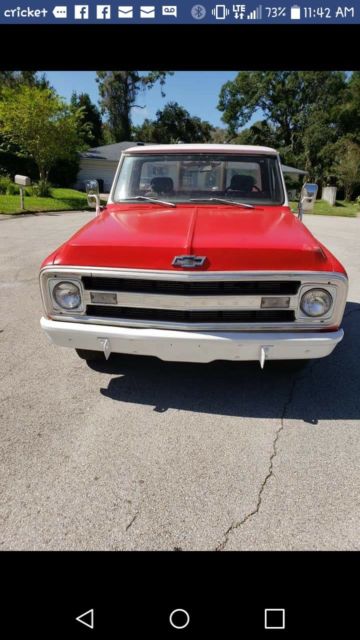 1970 Red Chevrolet Other Pickups