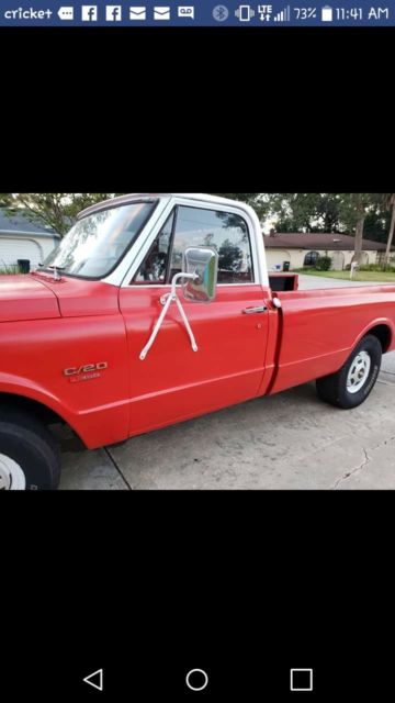 1970 Red Chevrolet Other Pickups