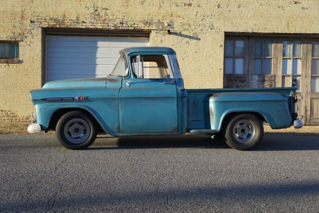 1959 Blue Chevrolet Other Pickups Standard Cab Pickup
