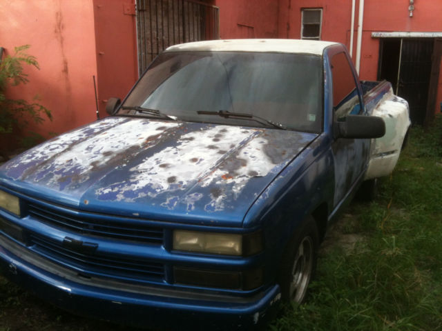 1993 Blue Chevrolet Other Pickups SHORT BED