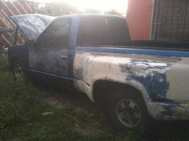 1993 Blue Chevrolet Other Pickups SHORT BED