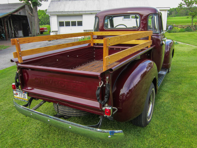 1950 Cape Maroon Chevrolet Other Pickups Standard Cab Pickup