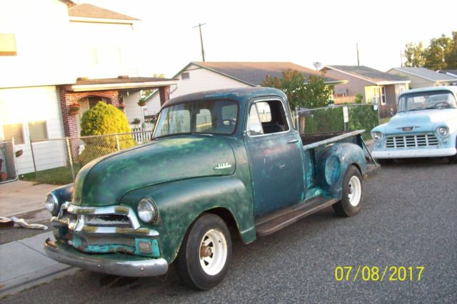 1955 green Chevrolet Other Pickups