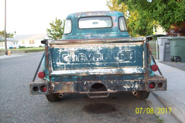 1955 green Chevrolet Other Pickups