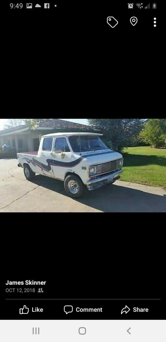 1972 Chevrolet G20 Van Extended Passenger Van