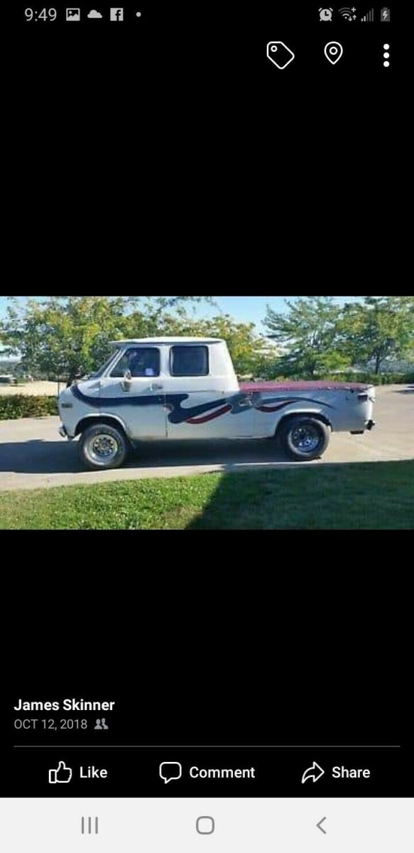 1972 Chevrolet G20 Van Extended Passenger Van