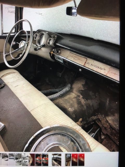 1957 Blue Chevrolet Bel Air/150/210