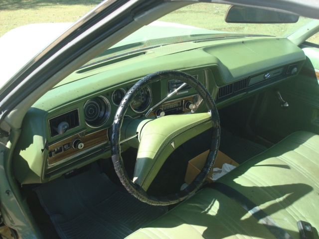 1975 Green Chevrolet LEMANS Wagon