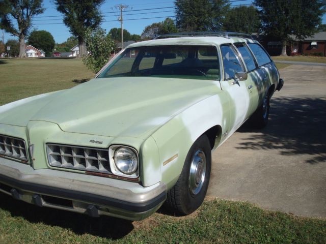 1975 Green Chevrolet LEMANS Wagon