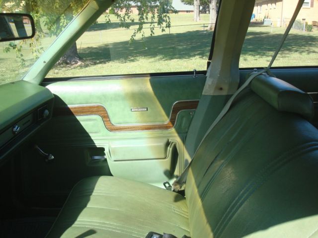 1975 Green Chevrolet LEMANS Wagon