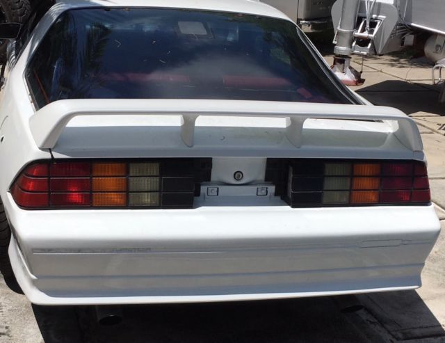 1991 White Chevrolet Camaro Hatchback